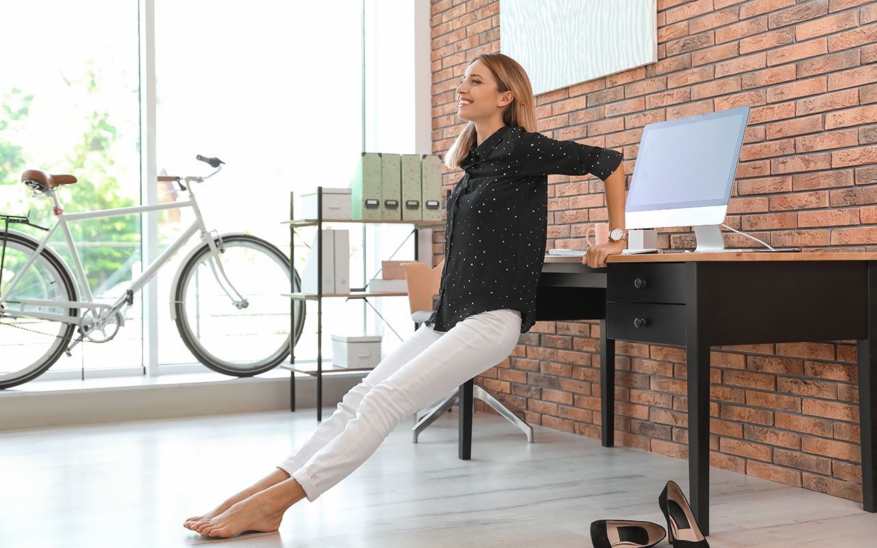 10 Exercises You Can Do At Work - Physical Therapy Institute